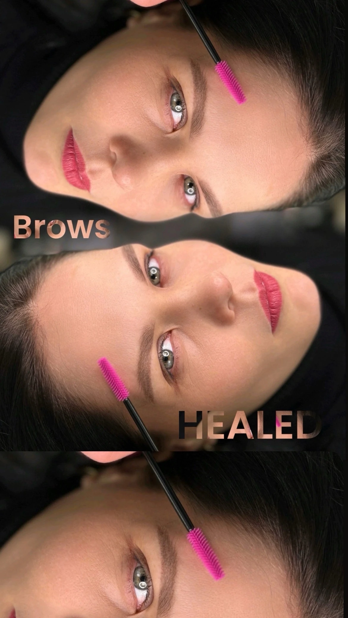 Перманентный макияж бровей — работа 170